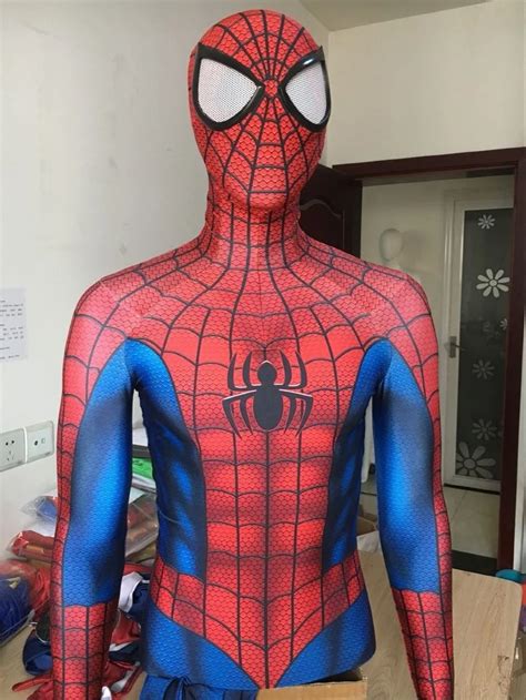 High Quality New Spider Man Superhero Costume 3D Print Fullbody ...