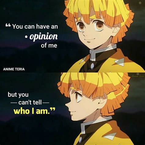 Zenitsu 💛 | Anime quotes, Anime quotes inspirational, Anime