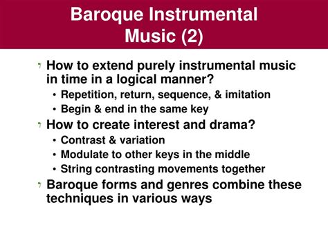 PPT - Chapter 9 Baroque Instrumental Music PowerPoint Presentation ...