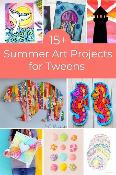 Fun Summer Art Projects for Tweens to Make