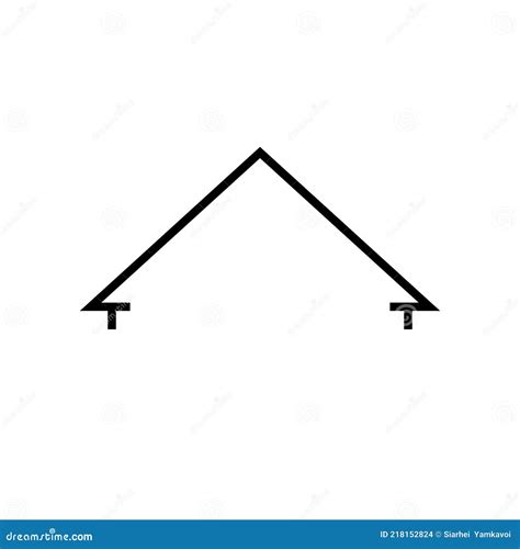 House Roof Outline Clipart Image