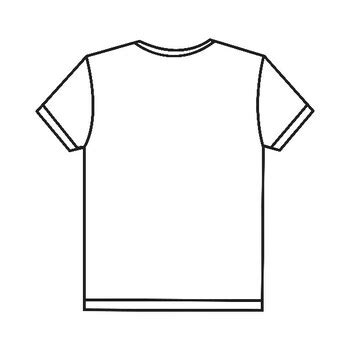 White Blank T-shirt Template - Clip Art by brahim UOHOH | TPT