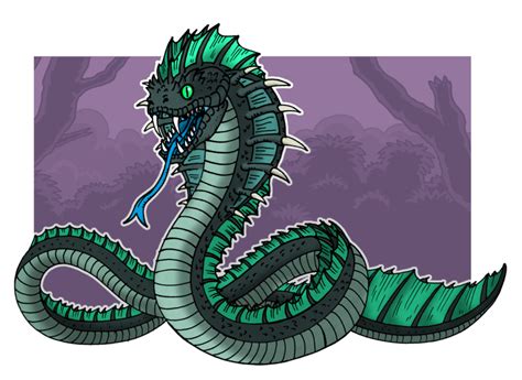 Basilisk by McSlackerton on DeviantArt | Basilisk, Creature artwork ...