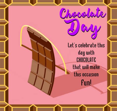 A Fun Chocolate Day Card For You. Free Chocolate Day eCards | 123 Greetings