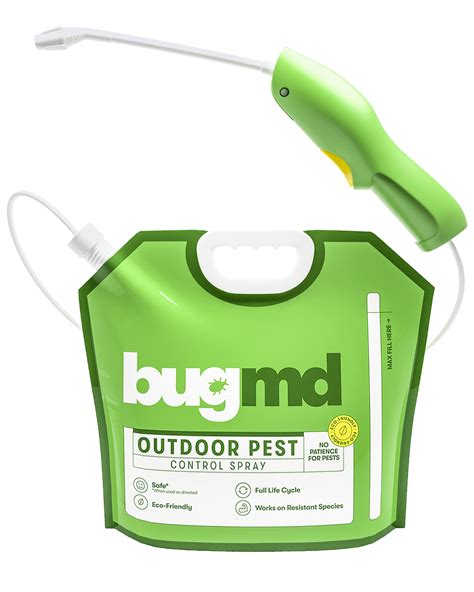 BugMD Pest Blaster Outdoor Bug Control Spray Kit - Automatic Sprayer ...