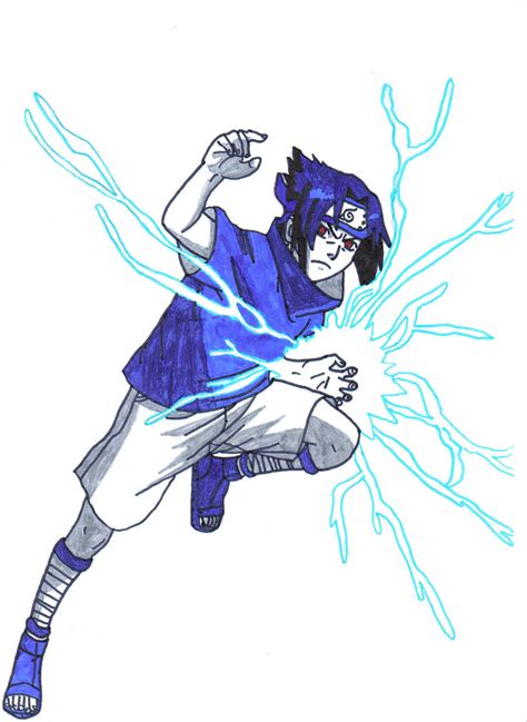 Sasuke Chidori by KurosakiJohnny on deviantART