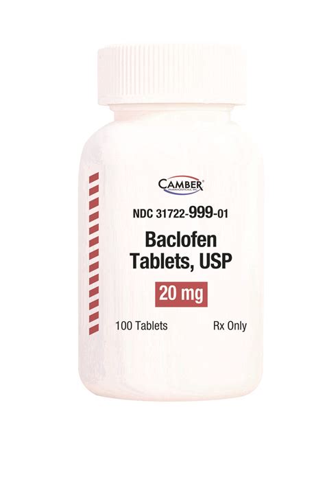 Baclofen – Camber Pharmaceuticals