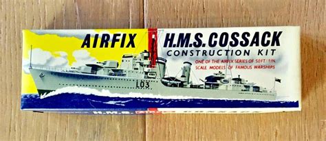 Very Vintage Airfix Model Ship Kit HMS COSSACK 1/600 PRISTINE | #3845367290