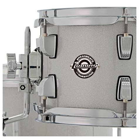 Ludwig Breakbeats Questlove 16in 4Pc Shell Pack, White Sparkle at ...