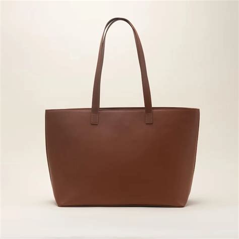 Tote Bag | Casual & Formal Use | Leather | Tan Brown