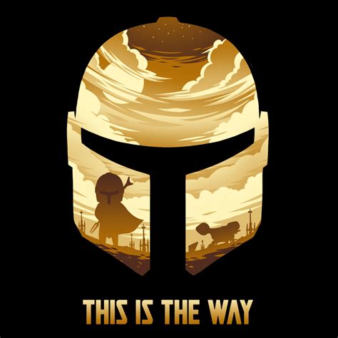 This is the Way | Official Star Wars Tee - TeeTurtle Fandoms