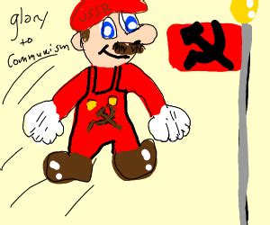 Mario, but Communist - Drawception