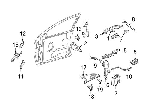 Ford Focus Exterior Door Handle. HATCHBACK, Front, Primed ...