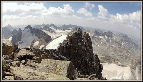 The Summit Air: My First Summit, Gannett Peak, in the Wind River Range, WY.