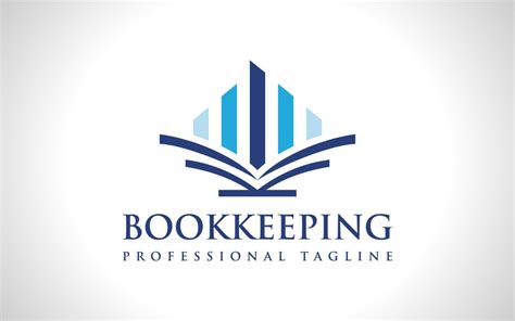 Professional Accounting Bookkeeping Design Logo Template