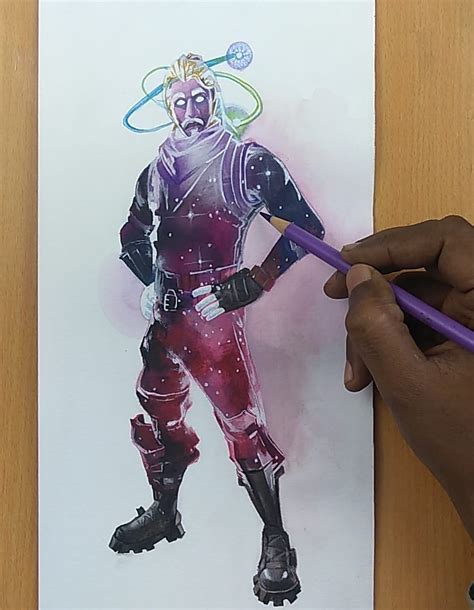 Fortnite Drawing - Galaxy | Comment your views : r/FortNiteBR