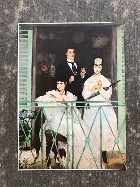 Manet's The Balcony Print | Etsy