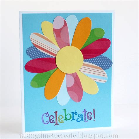 Taking Time To Create: Technique Tuesday {Kids' Cards}