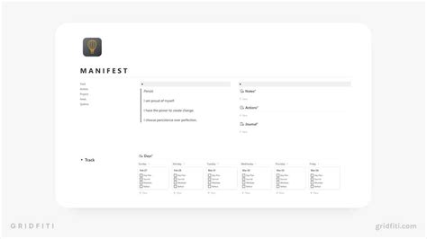 20+ Beautiful Minimalist Notion Templates (Free & Paid) | Gridfiti