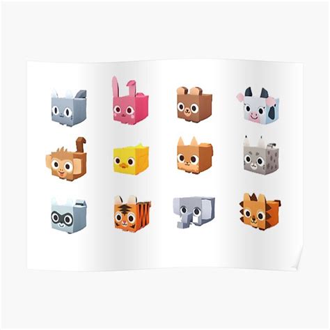 "Pet Simulator" Poster by NkWorks | Redbubble