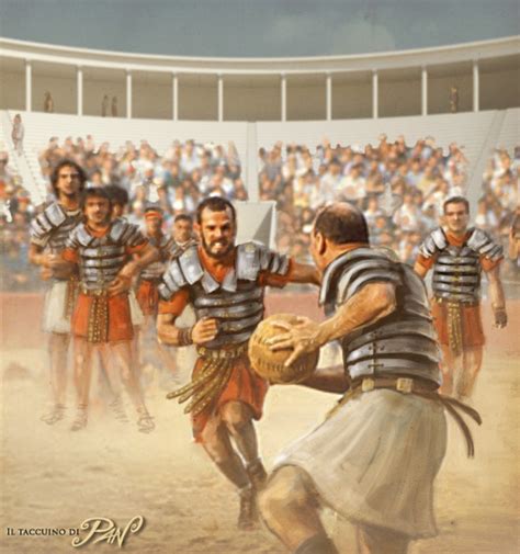 Historical football Roman legionaries by Panaiotis on DeviantArt