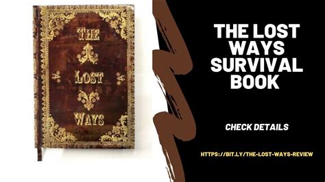 The Lost Ways Book Review : The Lost Ways Review The Lost Ways Survival ...