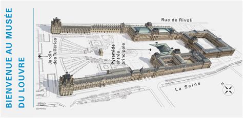 Map of The Louvre Museum http://map-of-paris.com/museums-maps/the ...