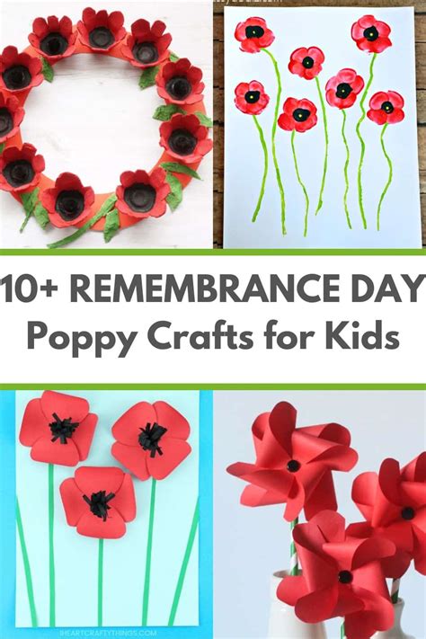 Remembrance Day Crafts for Kids to Make