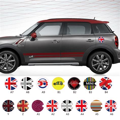 Car Accessories Fuel Tank Cap Sticker Oil tank Decals For Mini Cooper ...