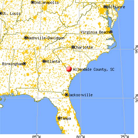 Allendale County, South Carolina detailed profile - houses, real estate ...