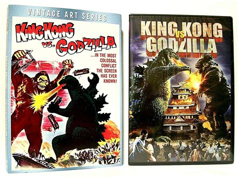 "KING KONG VS GODZILLA (1963)" Giant Monster DVD (2018) w/ Collectible ...