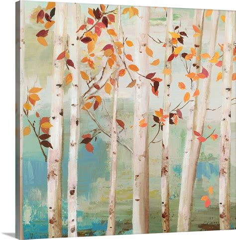 Fall Birch Trees | Birch tree art, Tree wall art, Tree art