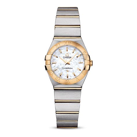 Omega Constellation Ladies 18ct Gold and Steel Ladies Watch ...