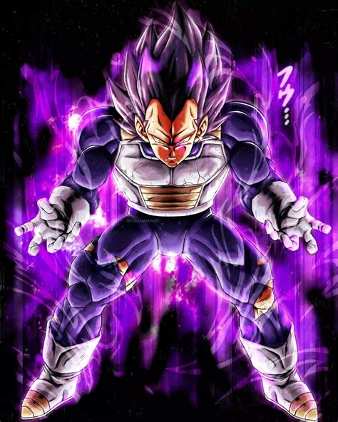 Vegeta Ultra Ego | Ilustración de dragón, Figuras de goku, Personajes ...