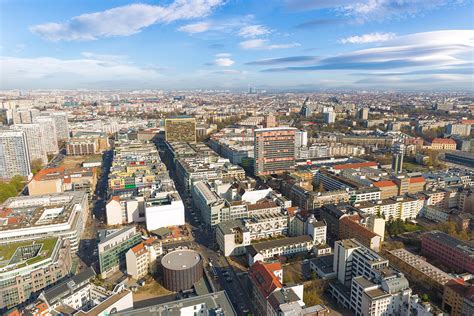 Horizontal Aerial View of Berlin Photograph by Semmick Photo - Pixels