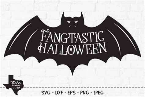 Fangtastic Halloween - Vampire Bat Graphic by texassoutherncuts ...