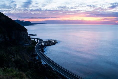 Sea Cliff Bridge Lookout, View From The Top - Pioneer Walks