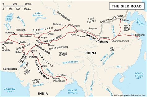 Where did the Silk Road start and end? | Britannica