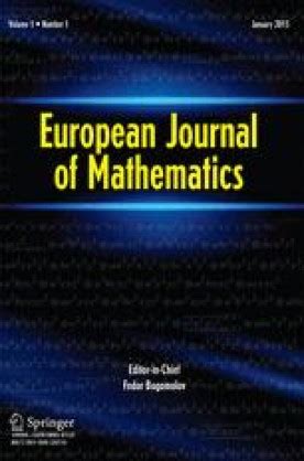 European Journal of Mathematics | Volume 9, issue 1