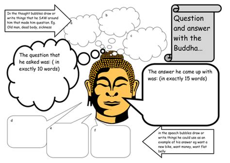 Buddhism worksheets | Teaching Resources