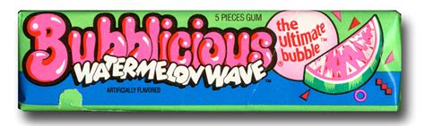 Bubblicious watermelon gum in smoothie form – Hungry Hungry Hippie