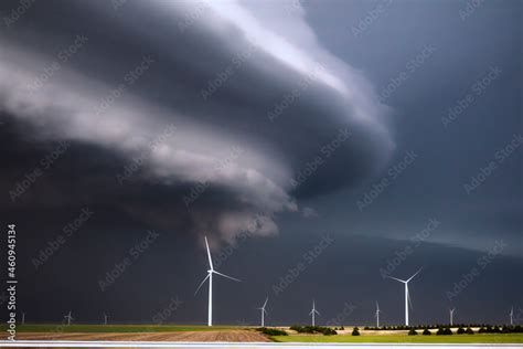 Supercell Storm Stock Photo | Adobe Stock