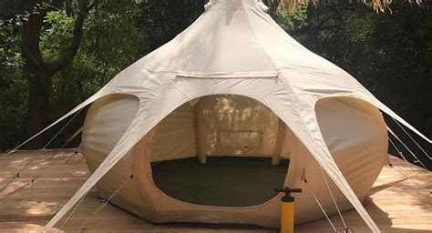 This New Inflatable Yurt Is the Perfect Quick-Pitch Family Tent | Best ...