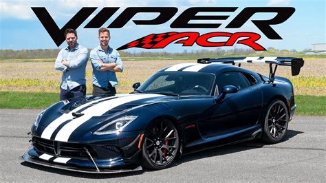 Dodge Viper ACR Review // How Is This Even Legal - YouTube