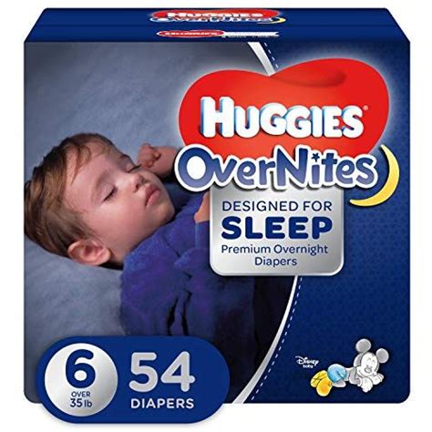 HUGGIES OverNites Diapers, Size 5 (27 lb) , Overnight Diapers, Giga Jr ...