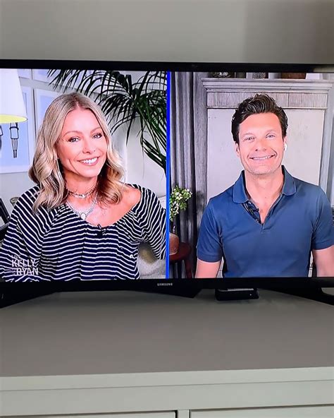 Kelly Ripa Wears a Beach Cover-Up on 'Live With Kelly and Ryan' | Us Weekly