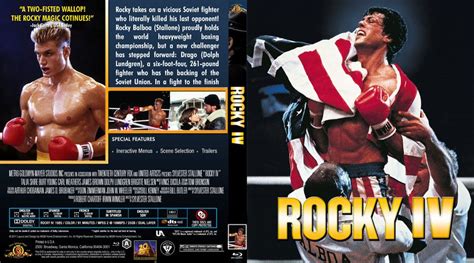 Rocky 4 Custom Blu-ray Cover | New challenger, Blu, Blu ray