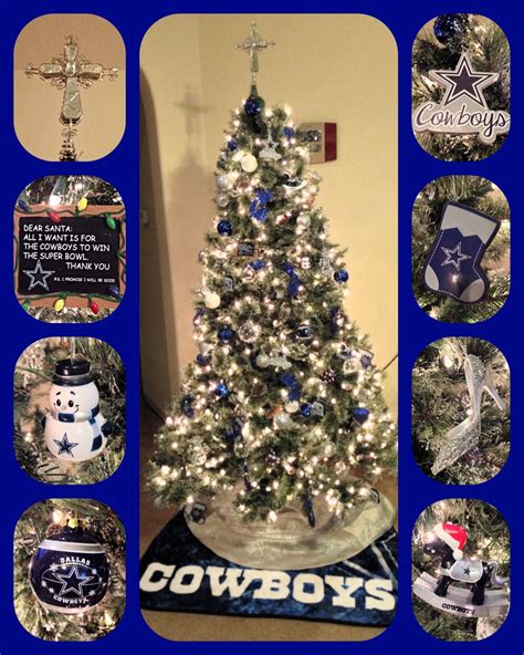 Our Dallas Cowboys Christmas tree!!!