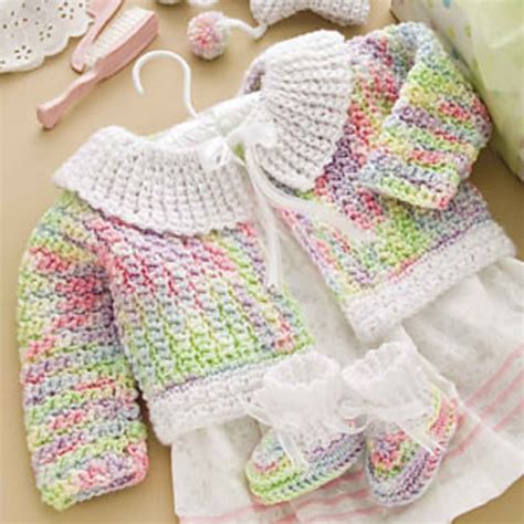 Ravelry: Cuddle Bug Baby Set pattern by Diane Simpson