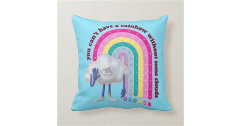 Trolls | Cloud Guy Rainbow Throw Pillow | Zazzle.com